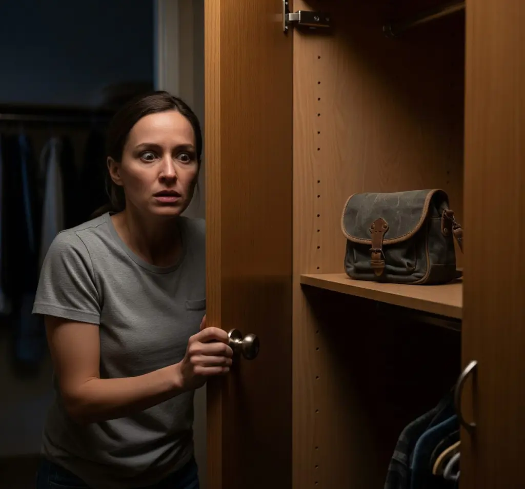 ルイヴィトンのバッグから嫌な臭いがして困っている女性